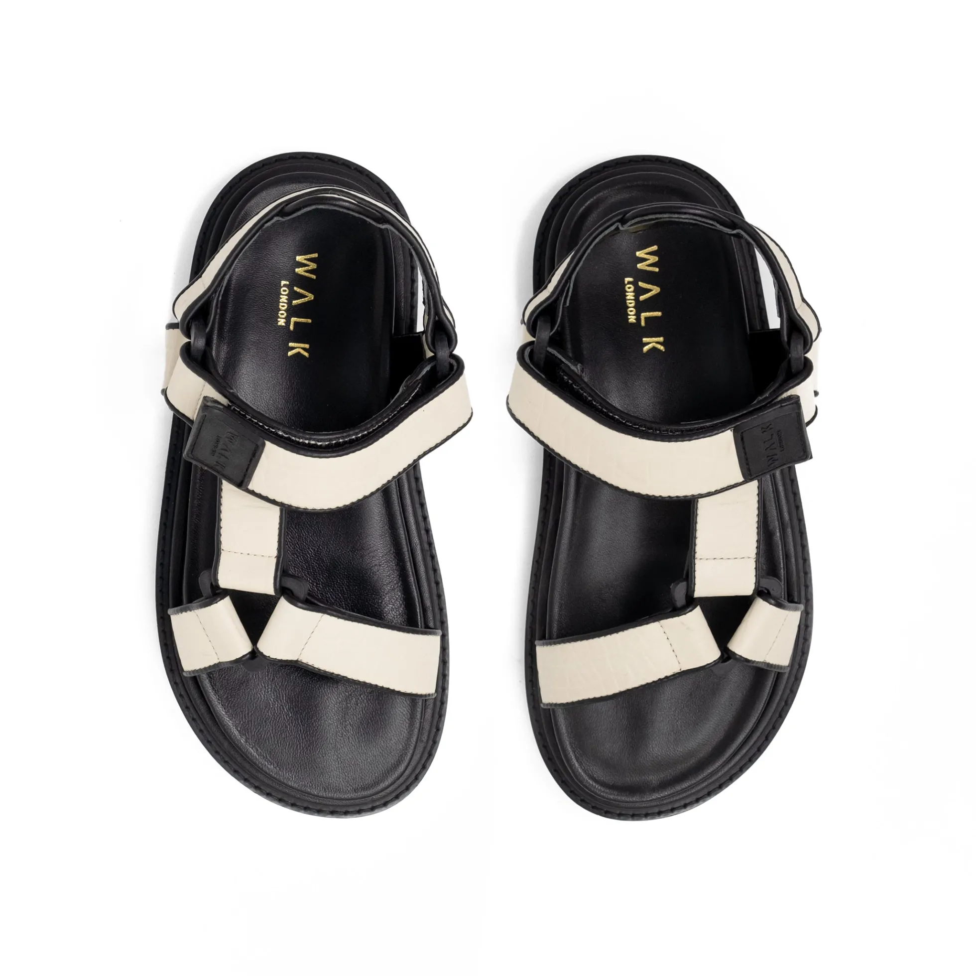 Walk London Stockholm Sandal Off White Discount