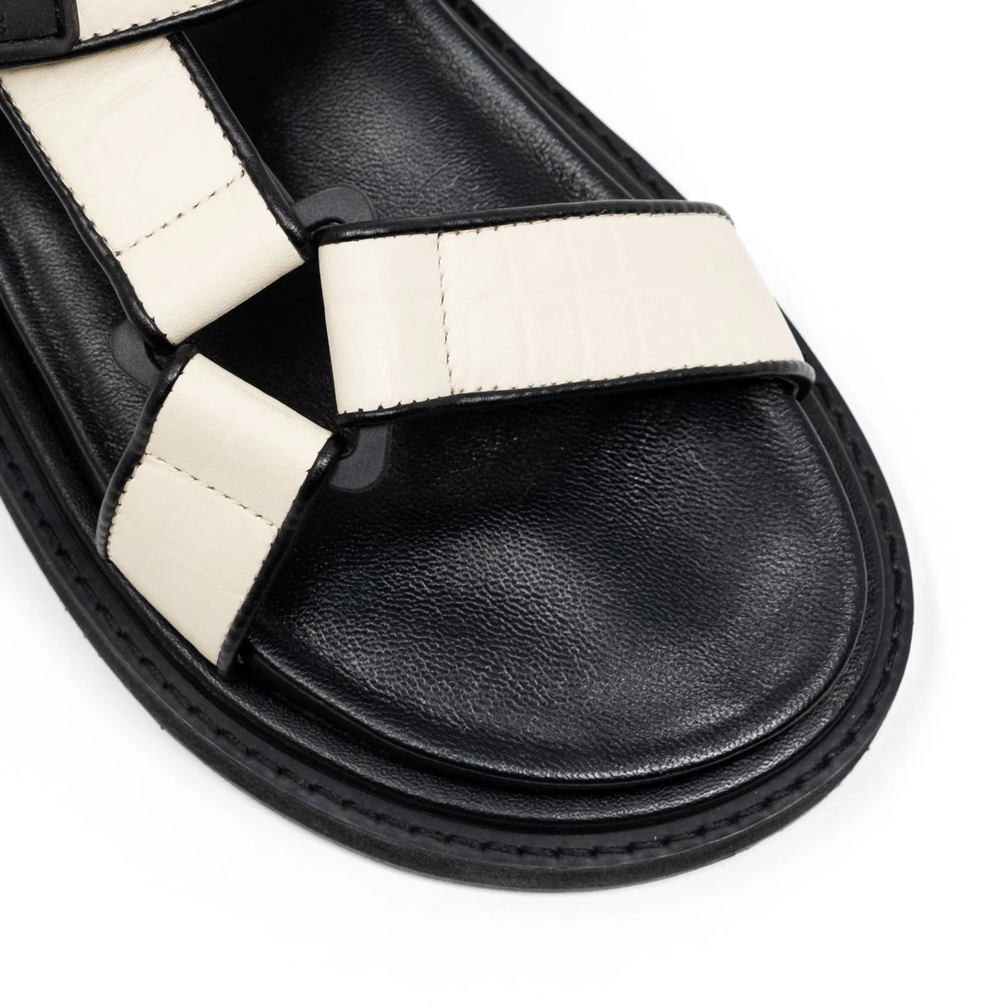 Walk London Stockholm Sandal Off White Discount