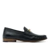 Walk London Tino Bone Loafer Black Leather Sale