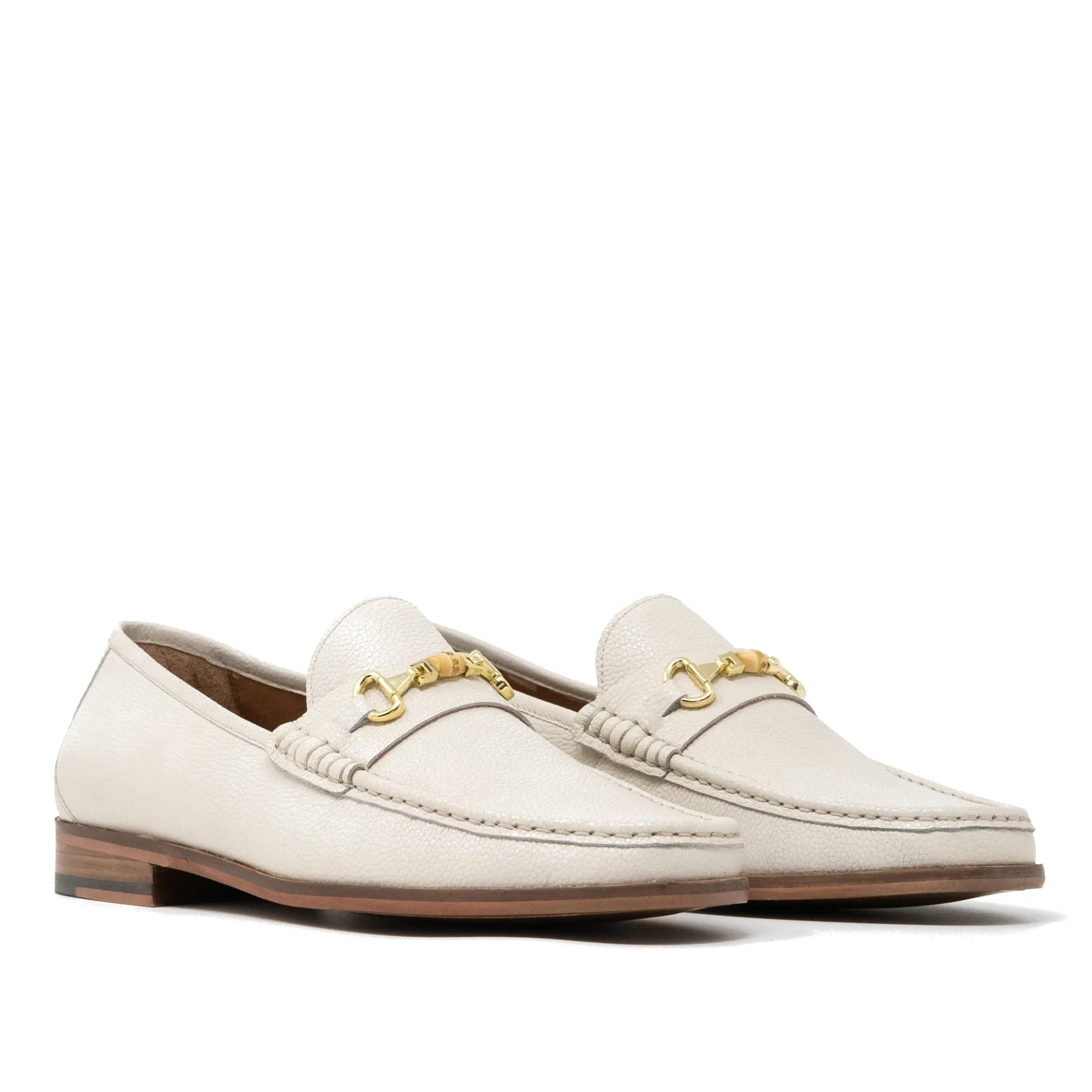Walk London Tino Bone Loafer Off White Fashion