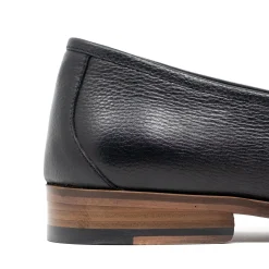 Walk London Tino Bone Loafer Black Leather Sale