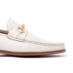 Walk London Tino Bone Loafer Off White Fashion