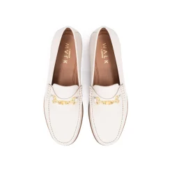 Walk London Tino Bone Loafer Off White Fashion