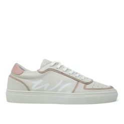 Walk London Valley Sneaker Off White & Nude Hot