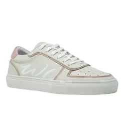 Walk London Valley Sneaker Off White & Nude Hot