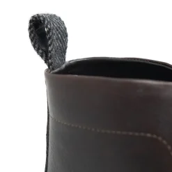 Walk London Wolf Toe Cap Boot Brown Leather Store